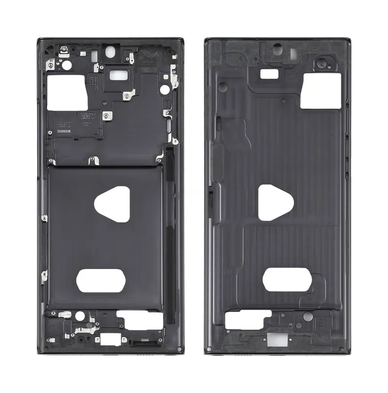 For Samsung Galaxy Note20 Ultra Single Middle Frame Bezel Plate (Black) — image 1