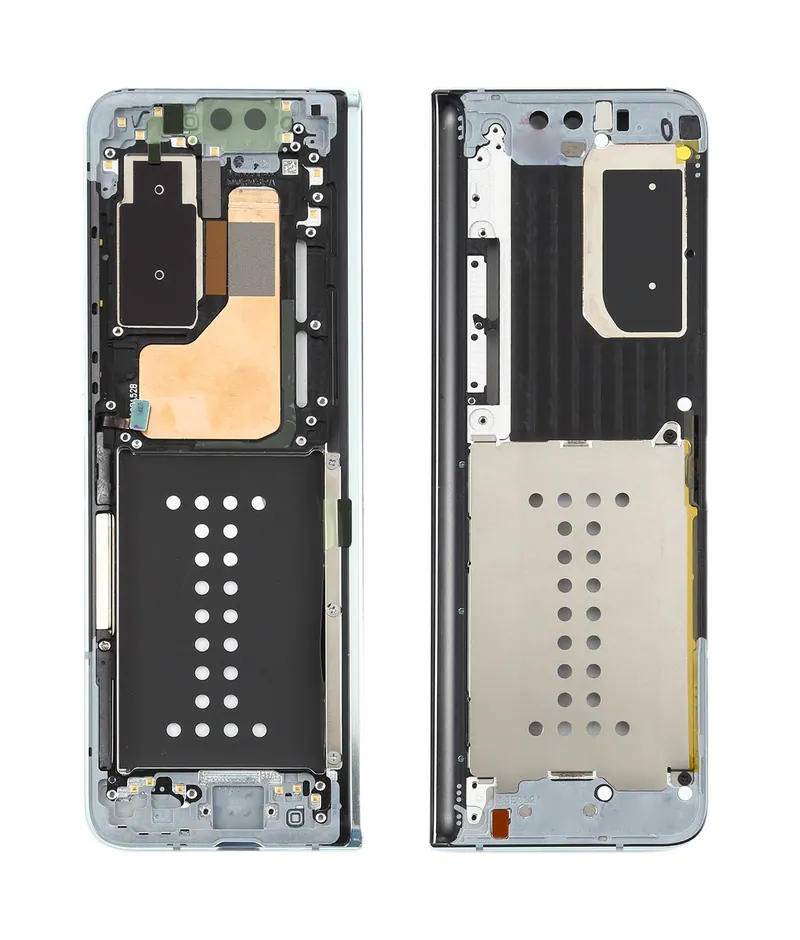 For Samsung Galaxy Fold SM-F900 Middle Frame Bezel Plate (Silver) — image 1