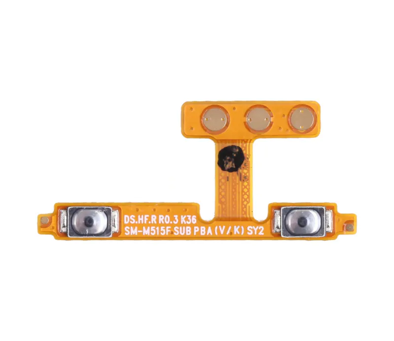 Volume Button Flex Cable for Samsung Galaxy A12/A13/A14/M51/M52/M53 SM-A125/A127/A135/A137/A145/A146/M515/M526/M536 — image 1