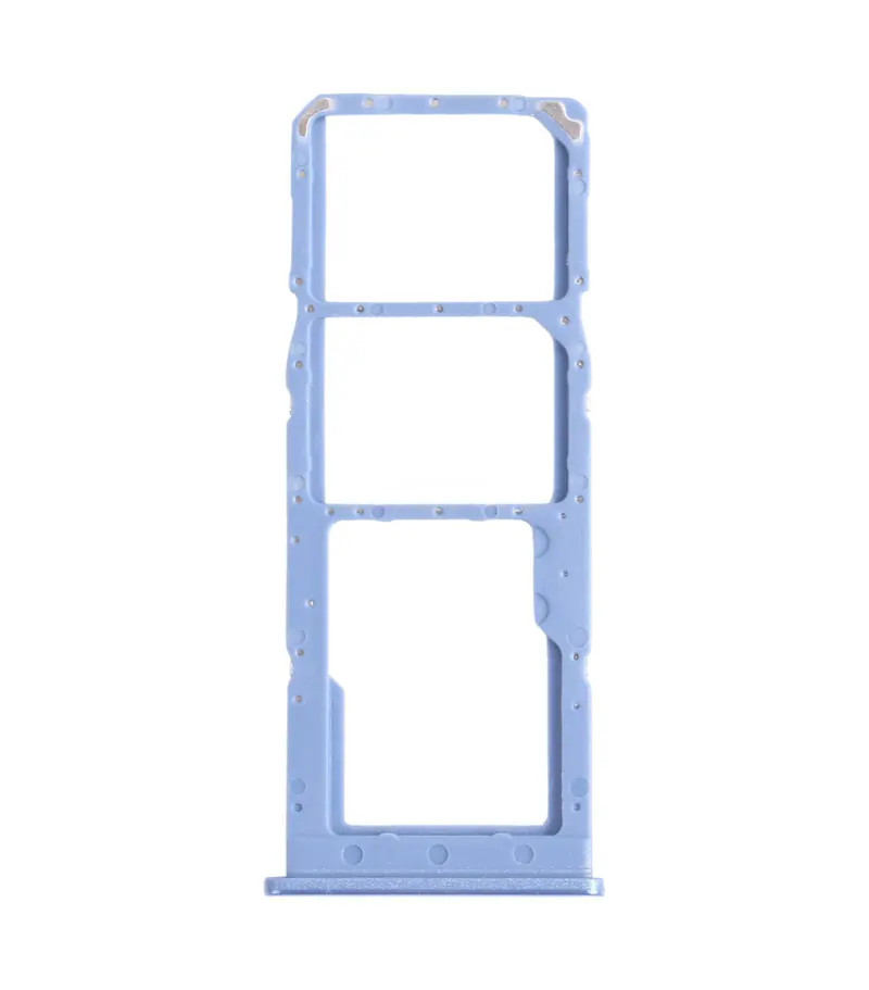 For Samsung Galaxy M12 SM-M127 SIM Card Tray + SIM Card Tray + Micro SD Card Tray (Blue) — image 1
