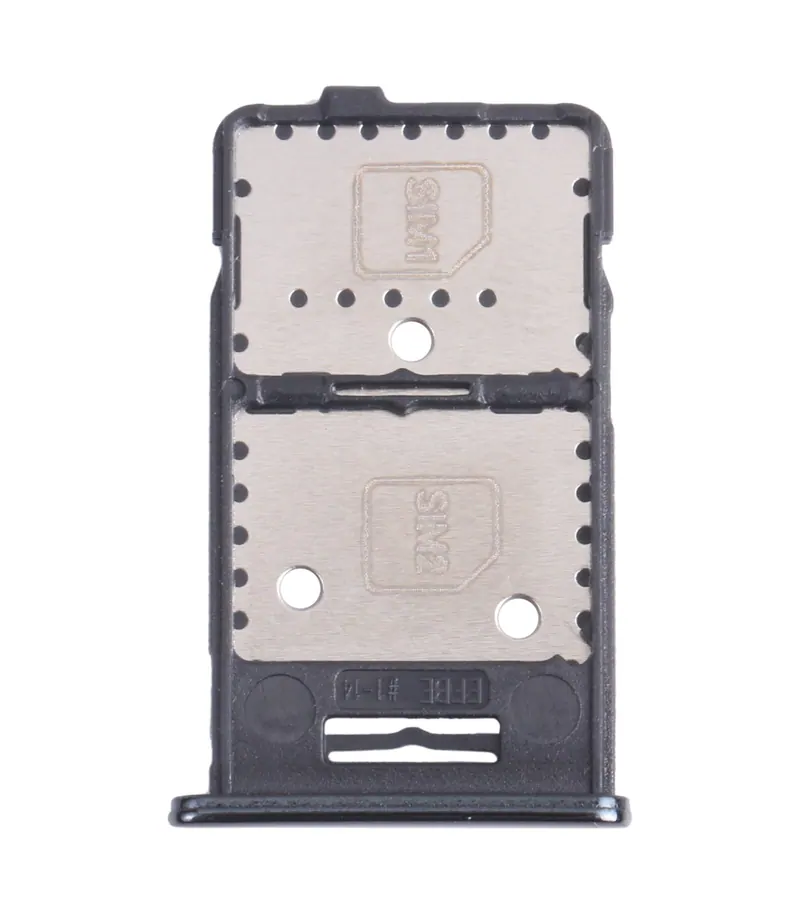 For Samsung Galaxy M31s SM-M317 SIM Card Tray + SIM Card Tray + Micro SD Card Tray (Black) — image 1