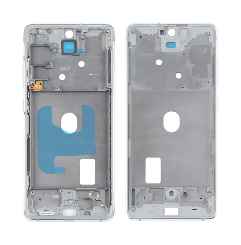 For Samsung Galaxy S20 FE Middle Frame Bezel Plate With Accessories (Silver) — image 1