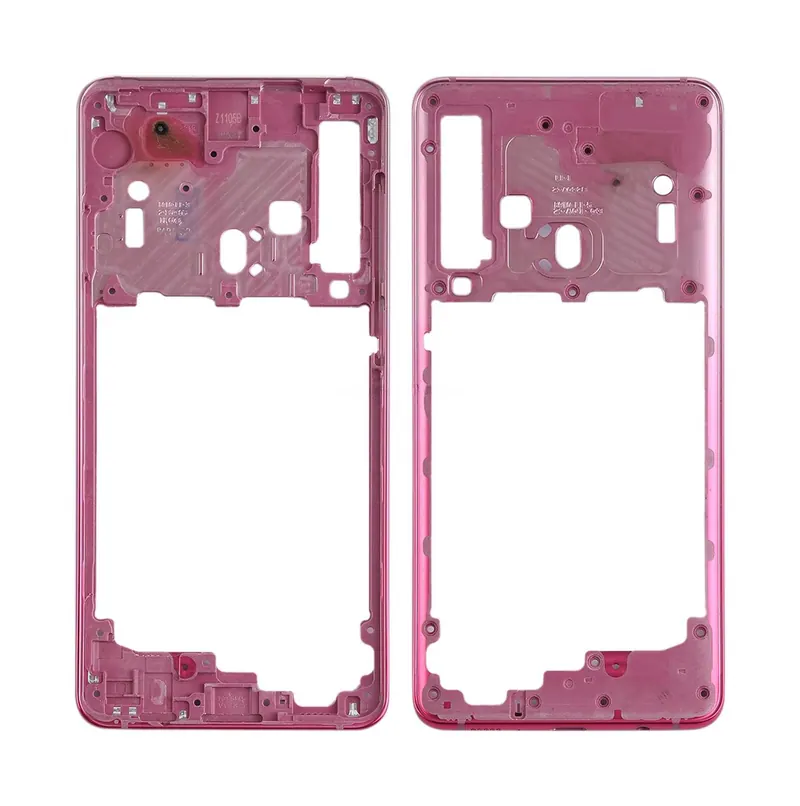 For Galaxy A9 (2018) Middle Frame Bezel Plate (Rose Gold) — image 1