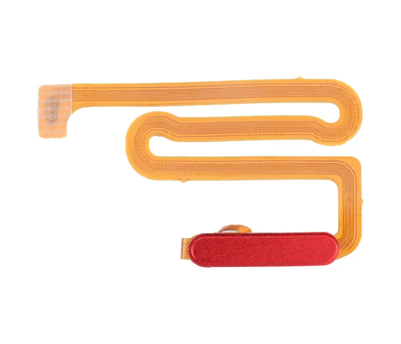 For Samsung Galaxy F12 SM-F1237 Fingerprint Sensor Flex Cable(Red) — image 1