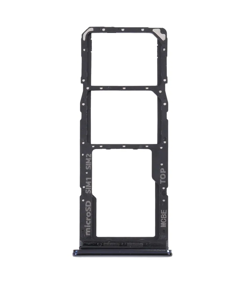 For Samsung Galaxy M32 5G SM-M326B Original SIM Card Tray + SIM Card Tray + Micro SD card tray (Black) — image 1