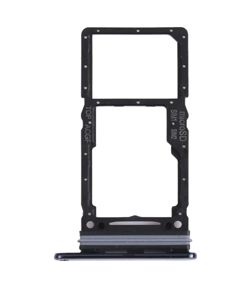 For Samsung Galaxy A73 5G SM-A736B Original SIM Card Tray + SIM Card Tray / Micro SD Card Tray (Black) — image 1
