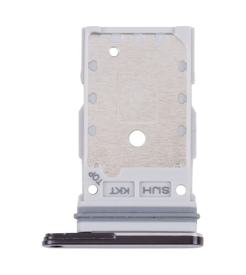 For Samsung Galaxy S22 Ultra 5G SM-S908B Original SIM Card Tray + SIM Card Tray (Black) — image 1