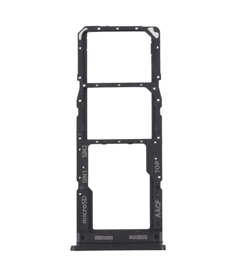 For Samsung Galaxy A13 5G SM-A136 Original SIM Card Tray + SIM Card Tray + Micro SD card tray (Black) — image 1