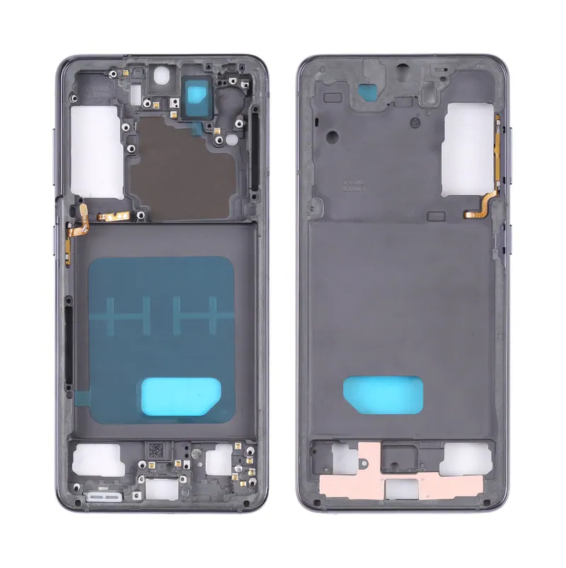 For Samsung Galaxy S21 5G SM-G991B Middle Frame Bezel Plate (Black) — image 1