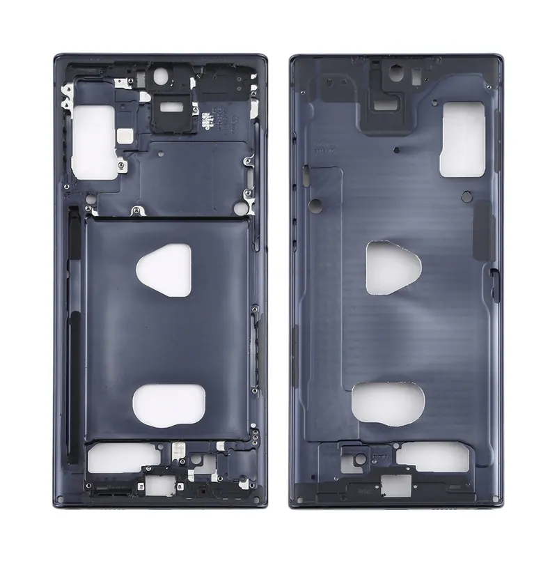 For Galaxy Note 10 + Middle Frame Bezel Plate (Black) — image 1