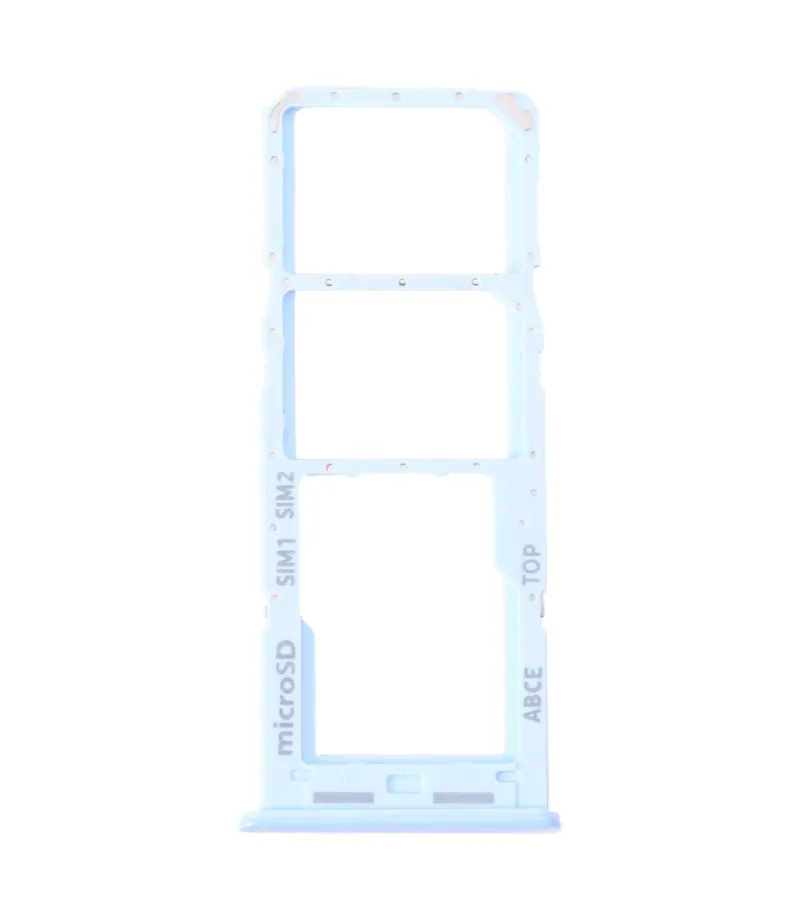 For Samsung Galaxy A23 SM-A235 Original SIM Card Tray + SIM Card Tray + Micro SD Card Tray (Blue) — image 1