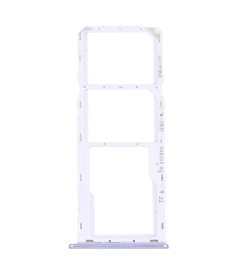 For Samsung Galaxy M42 5G SM-A436B Original SIM Card Tray + SIM Card Tray + Micro SD card tray (Purple) — image 1