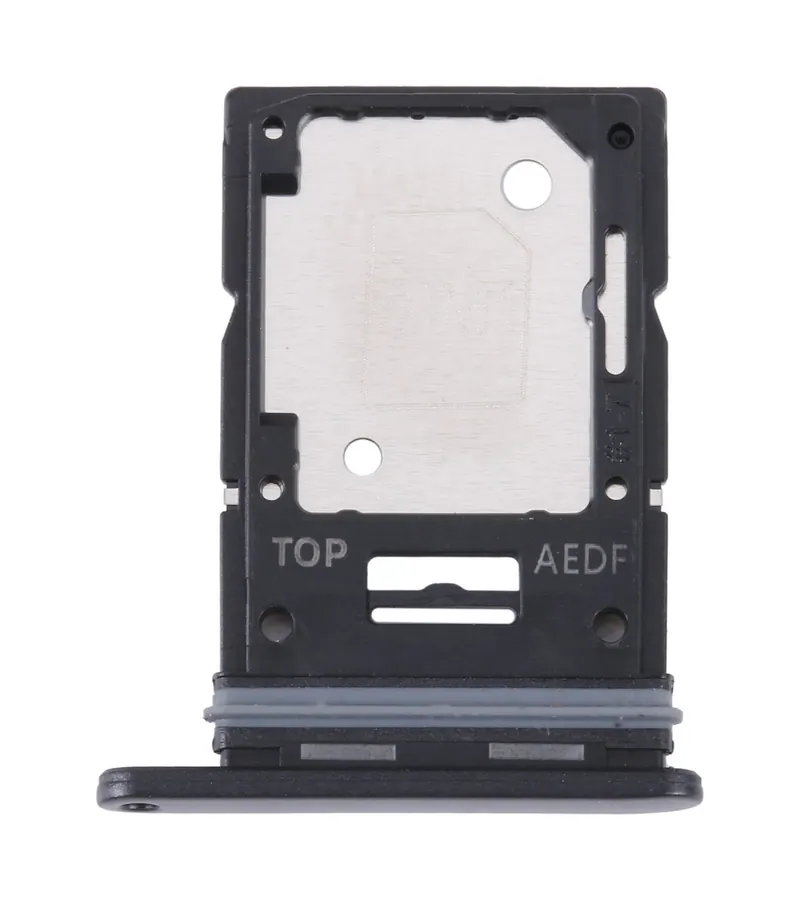 For Samsung Galaxy A54 SM-A546 Original SIM Card Tray + Micro SD Card Tray (Black) — image 1