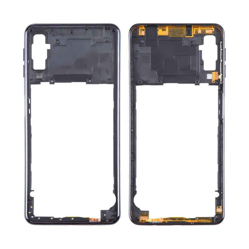 For Samsung Galaxy A7 2018 SM-A750 Middle Frame Bezel Plate (Black) — image 1