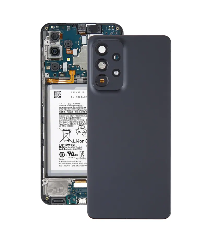 For Samsung Galaxy A53 5G SM-A536B Original Battery Back Cover with Camera Lens Cover(Black) — image 1
