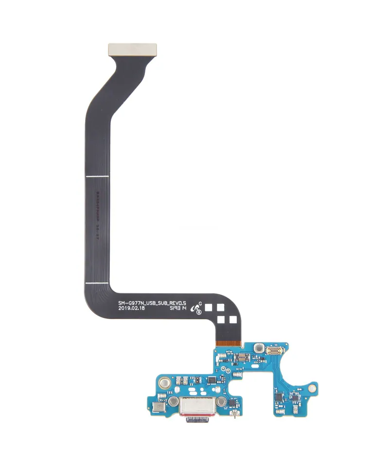 For Samsung Galaxy S10 5G SM-G977N KR Edition Original Charging Port Flex Cable — image 1