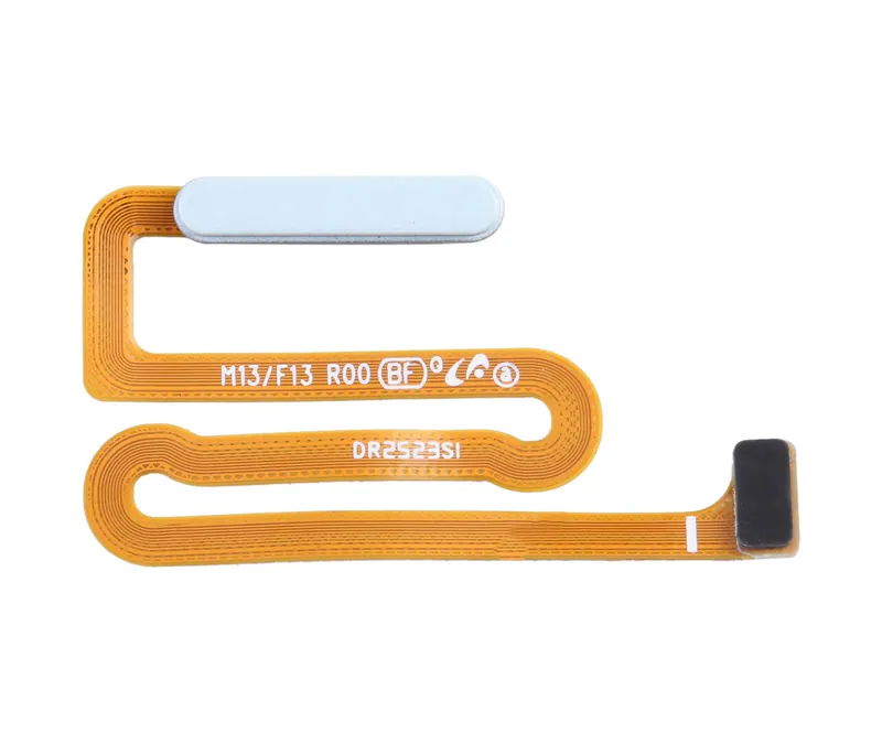 For Samsung Galaxy M13 SM-M135F Original Fingerprint Sensor Flex Cable (Blue) — image 1