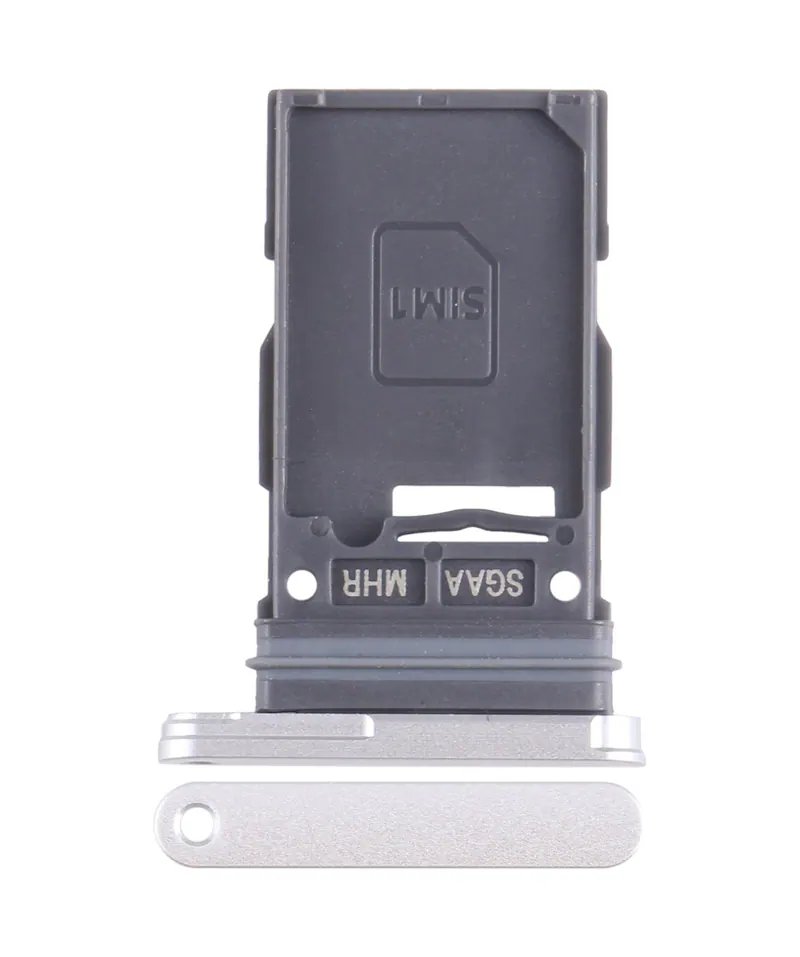 For Samsung Galaxy S23 FE SM-S711B Original SIM Card Tray (Silver) — image 1