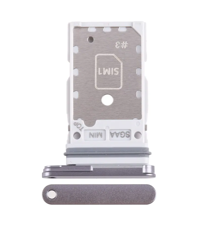 For Samsung Galaxy S23 FE SM-S711B Original SIM + SIM Card Tray (Grey) — image 1