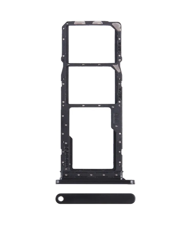 For Samsung Galaxy A05s SM-A057 Original SIM + SIM Card Tray + Micro SD Card Tray (Black) — image 1