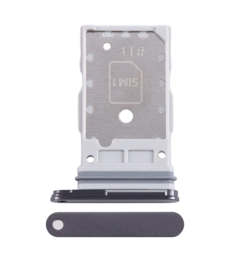 For Samsung Galaxy S24 / S24+ 5G Original SIM + SIM Card Tray (Black) — image 1