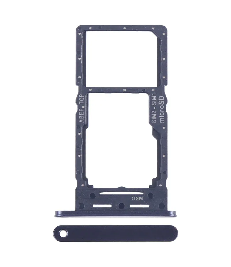 For Samsung Galaxy A25 5G SM-A256B Original SIM Card Tray + SIM Card Tray / Micro SD Card Tray (Black) — image 1