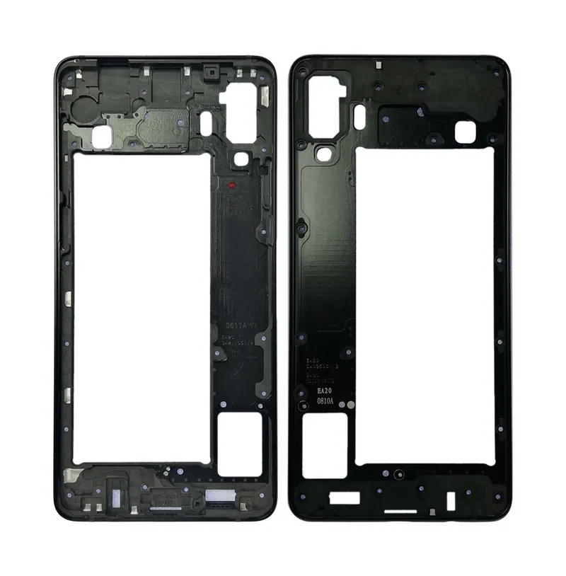 For Galaxy A8 Star / A9 Star / G8850 Middle Frame Bezel Plate (Black) — image 1