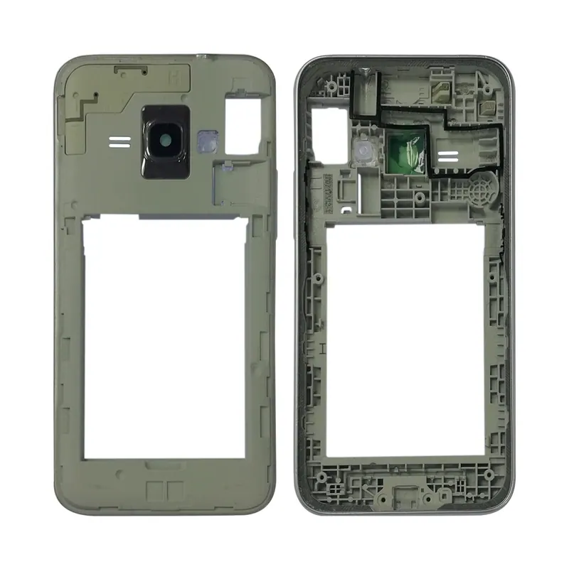 For Galaxy J1 (2016) / Express 3 / Galaxy Amp 2 / J120F / J120A / J120H / J120M / J120M / J120T Middle Frame Bezel Plate (Silver) — image 1