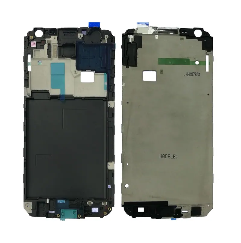 For Galaxy J4, J400F/DS, J400G/DS Front Housing LCD Frame Bezel Plate (Black) — image 1