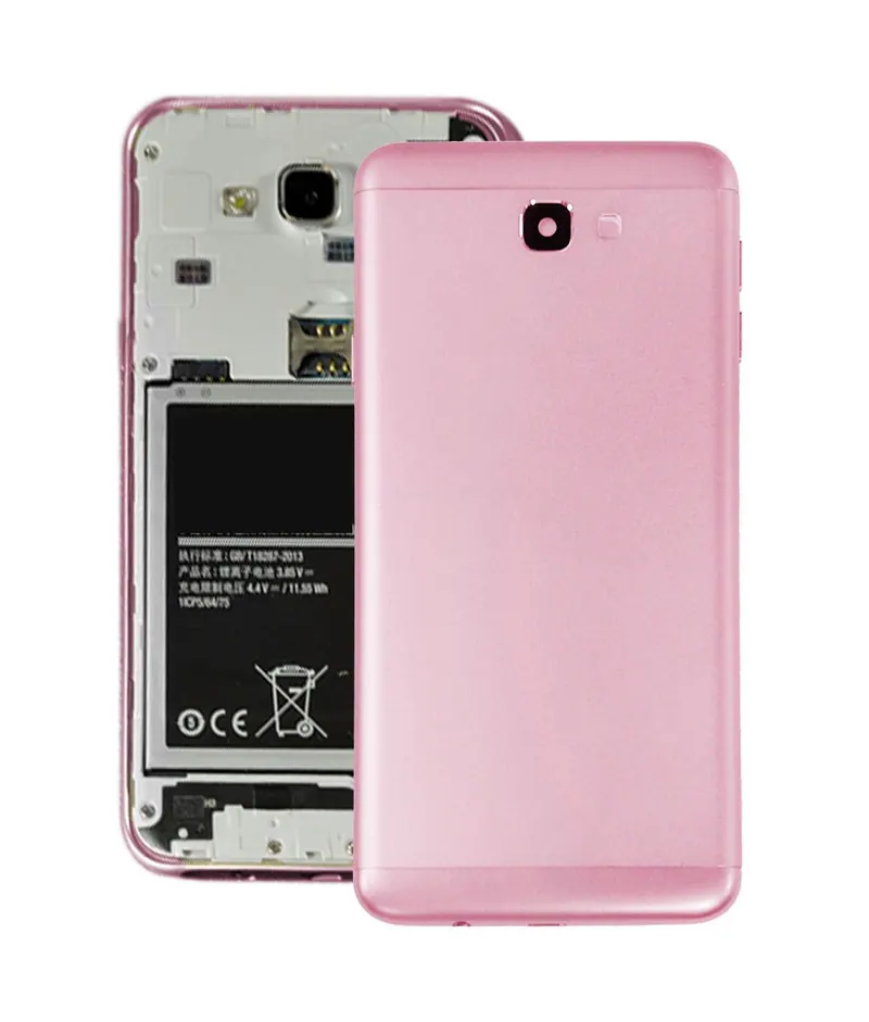 For Galaxy J7 Prime, G610F, G610F/DS, G610F/DD, G610M, G610M/DS, G610Y/DS, ON7(2016) Back Cover (Pink) — image 1