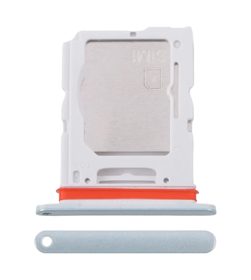 For Samsung Galaxy M55 SM-M556B Original SIM Card Tray + SIM Card Tray / Micro SD Card Tray (Green) — image 1