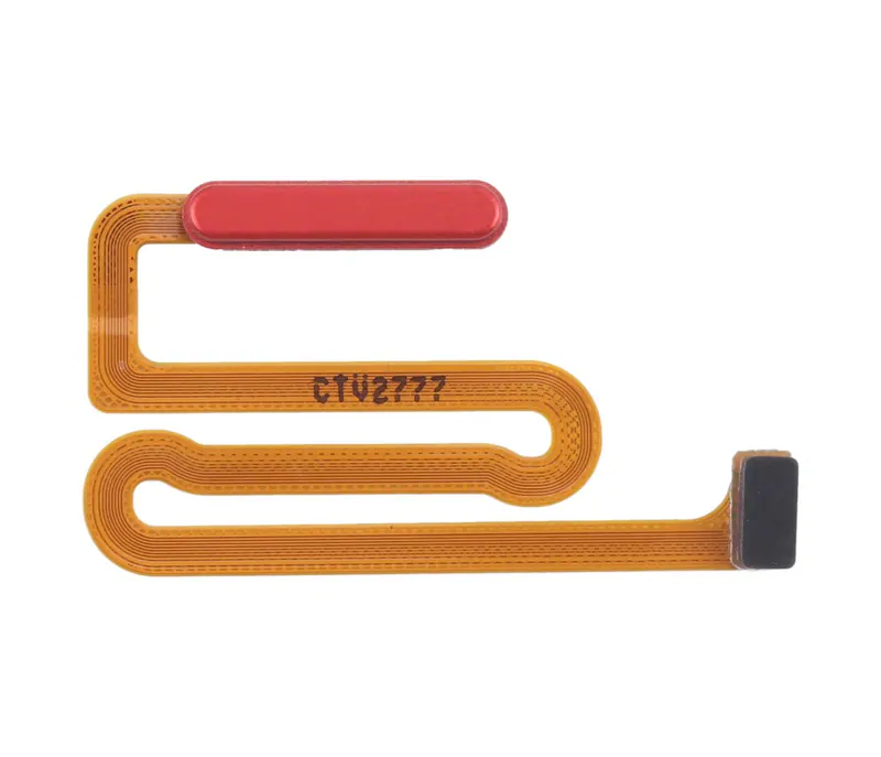 For Samsung Galaxy M12 / A12 SM-A125/M125/A127 Original Fingerprint Sensor Flex Cable (Red) — image 1