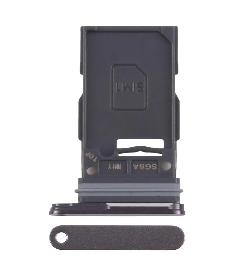 For Samsung Galaxy S24 FE SM-S721B Original SIM Card Tray (Black) — image 1