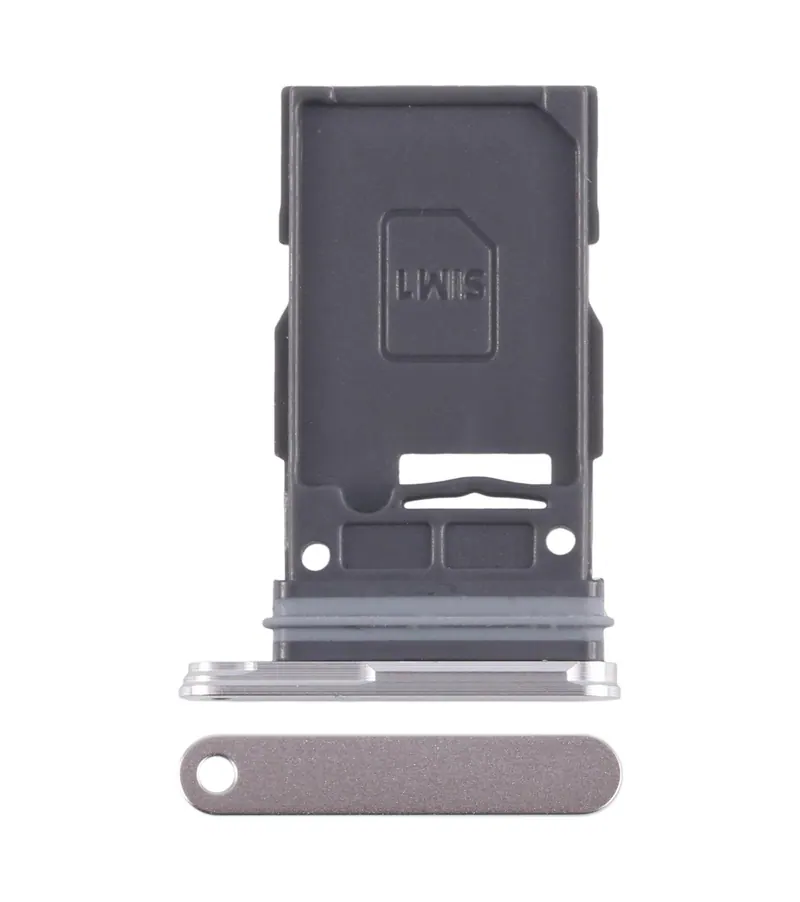 For Samsung Galaxy S24+ SM-S926B Original SIM Card Tray (Silver) — image 1