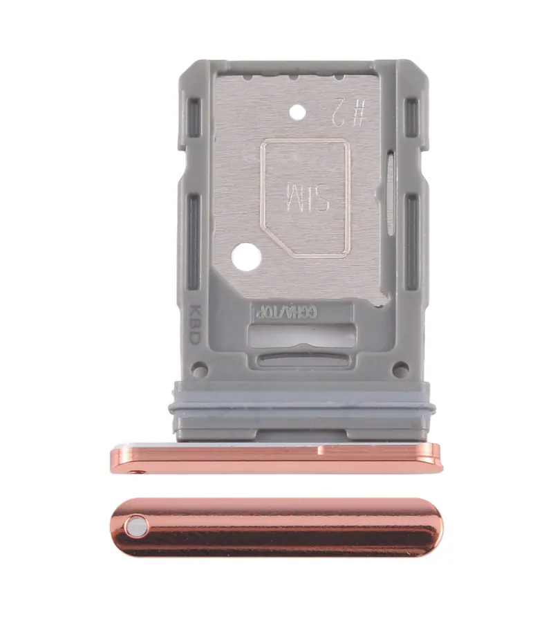 For Samsung Galaxy S20 FE SM-G780F Original SIM Card Tray (Orange) — image 1