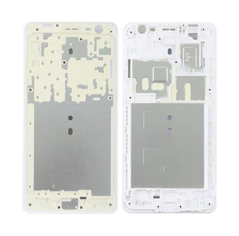 For Galaxy J3 Pro Front Housing LCD Frame Bezel (White) — image 1