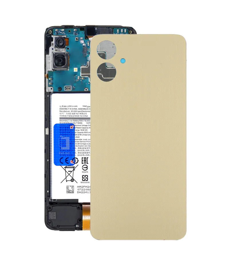 For Samsung Galaxy A06 SM-A065F Back Cover(Gold) — image 1