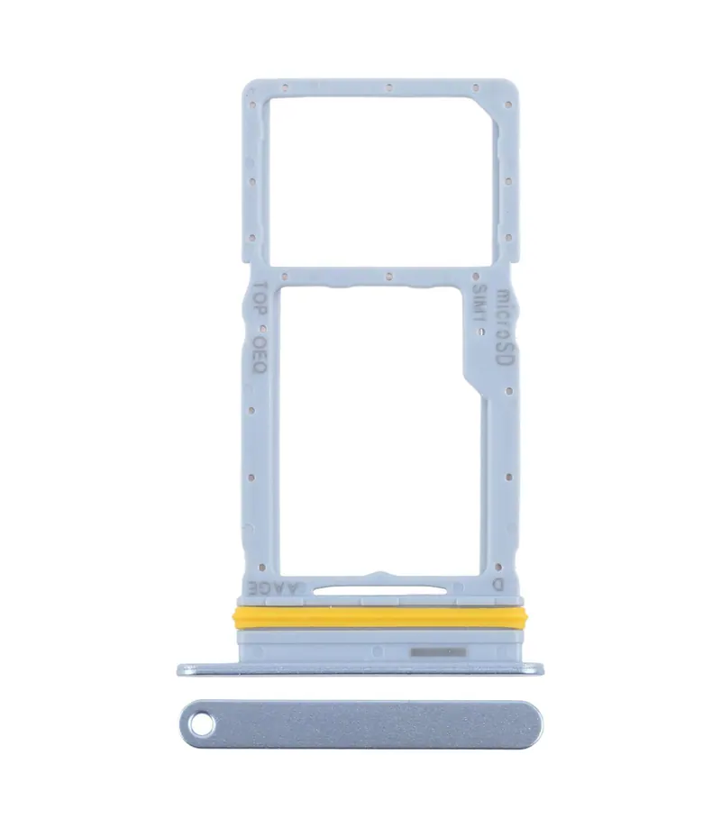 For Samsung Galaxy A17 4G SM-A175U Original SIM + Micro SD Card Tray (Blue) — image 1