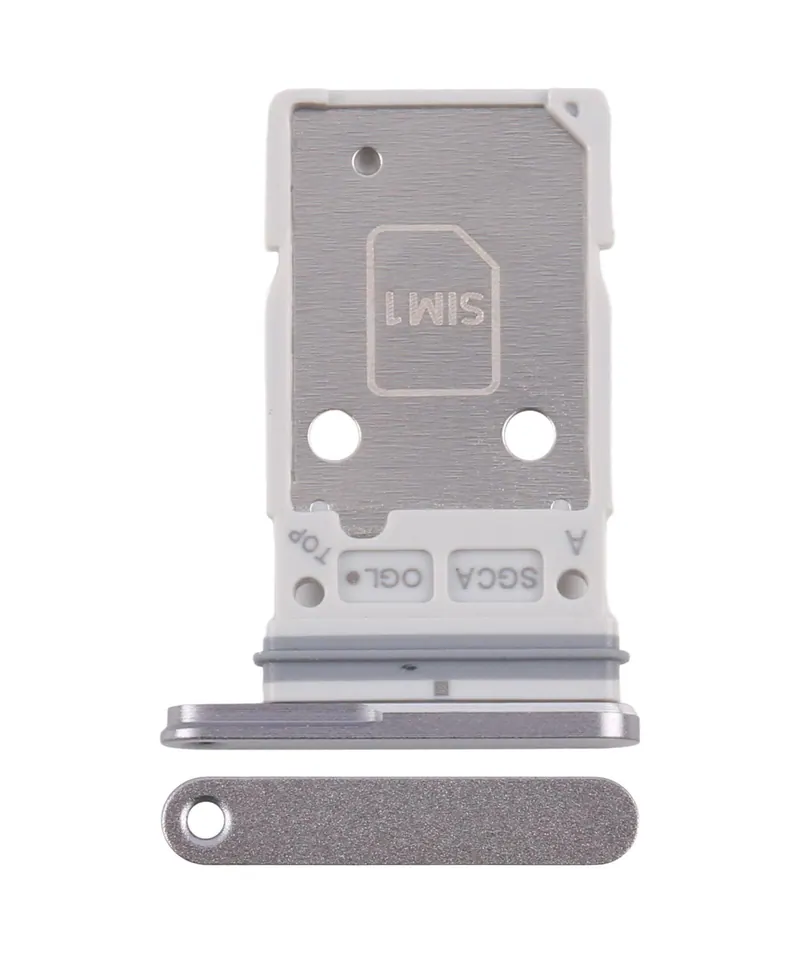 For Samsung Galaxy S25 FE SM-S731B Original SIM Card Tray + SIM Card Tray (Silver) — image 1
