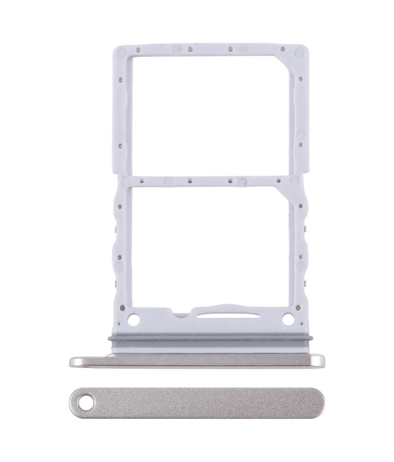 For Samsung Galaxy Z Flip7 FE SM-F761B Original SIM + SIM Card Tray (Silver) — image 1