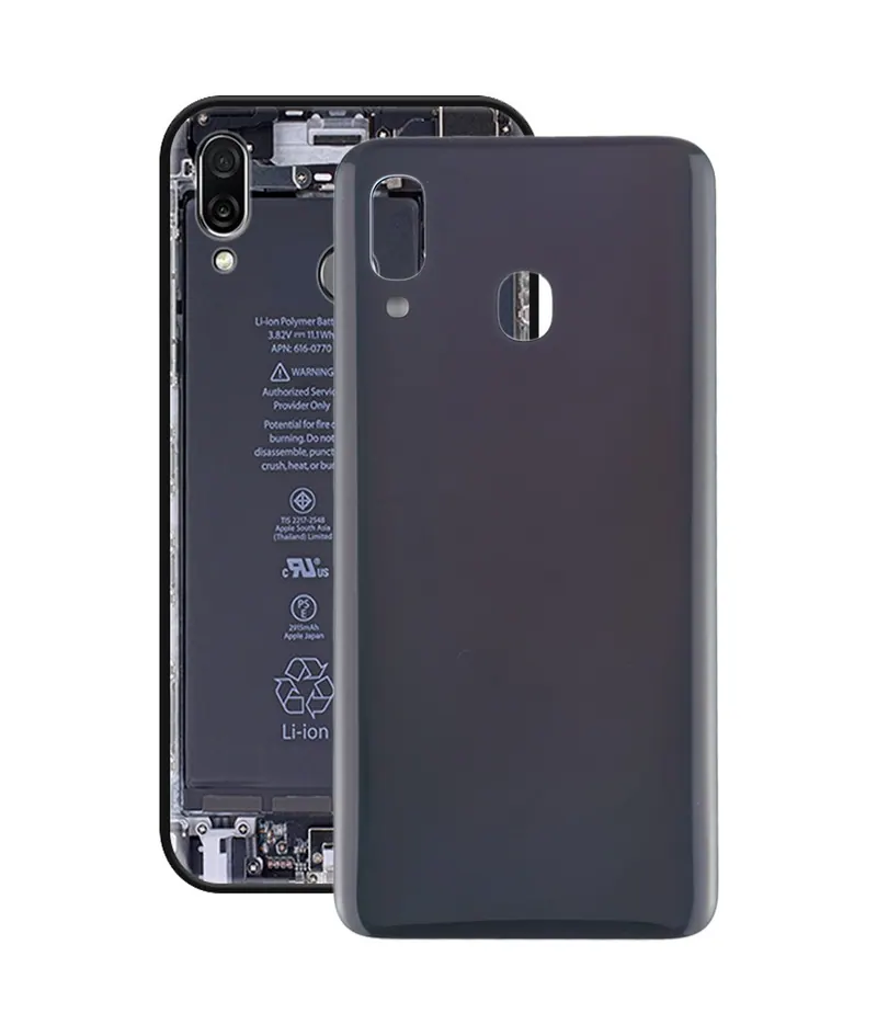 For Galaxy A40 SM-A405F/DS, SM-A405FN/DS, SM-A405FM/DS Battery Back Cover (Black) — image 1