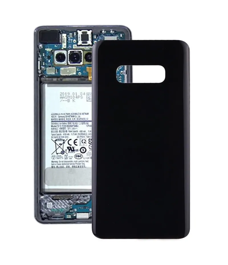 For Galaxy S10e SM-G970F/DS, SM-G970U, SM-G970W Battery Back Cover (Black) — image 1
