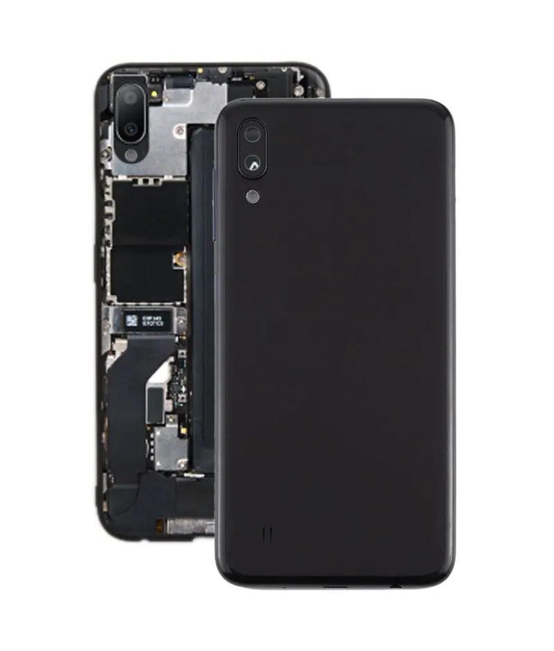 For Galaxy M10 Battery Back Cover (Black) — image 1