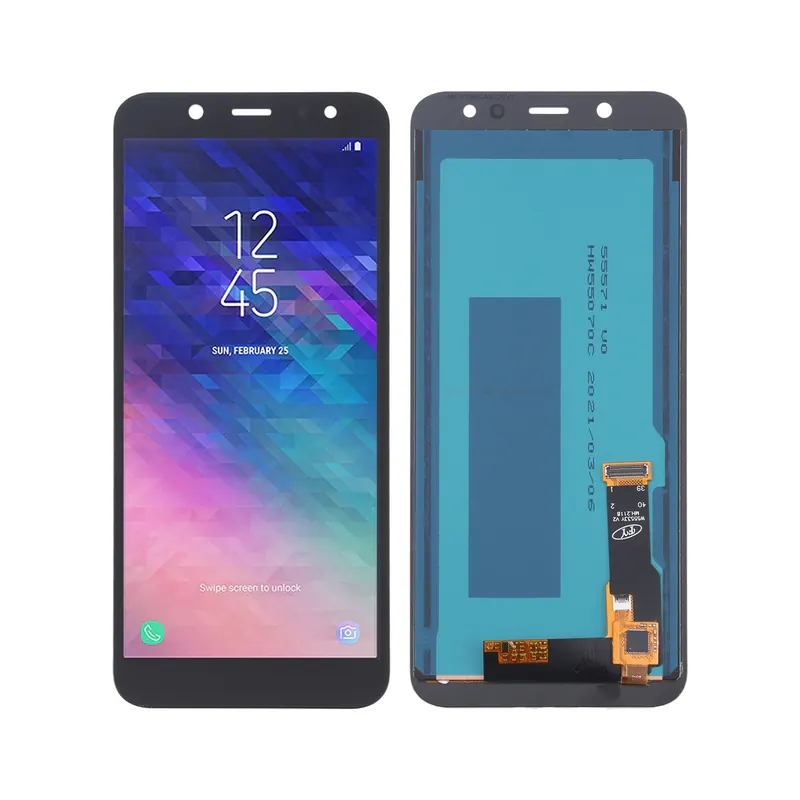 TFT LCD Screen for Galaxy A6 (2018) A600F with Digitizer Full Assembly (Black) — image 1