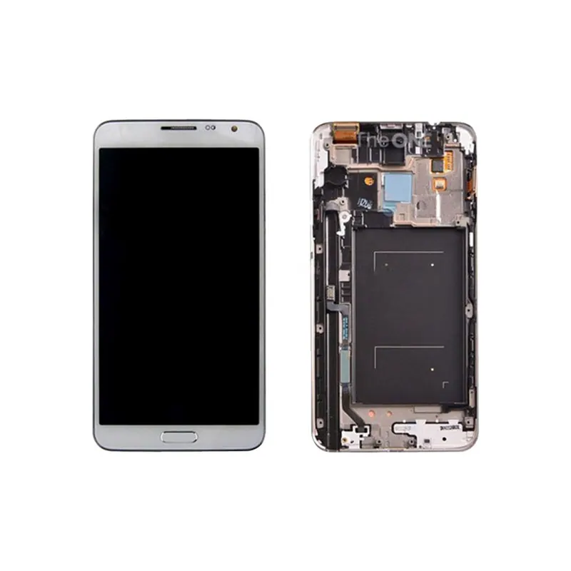Original LCD Display + Touch Panel with Frame for Galaxy Note 3 Neo / N7505(White) — image 1