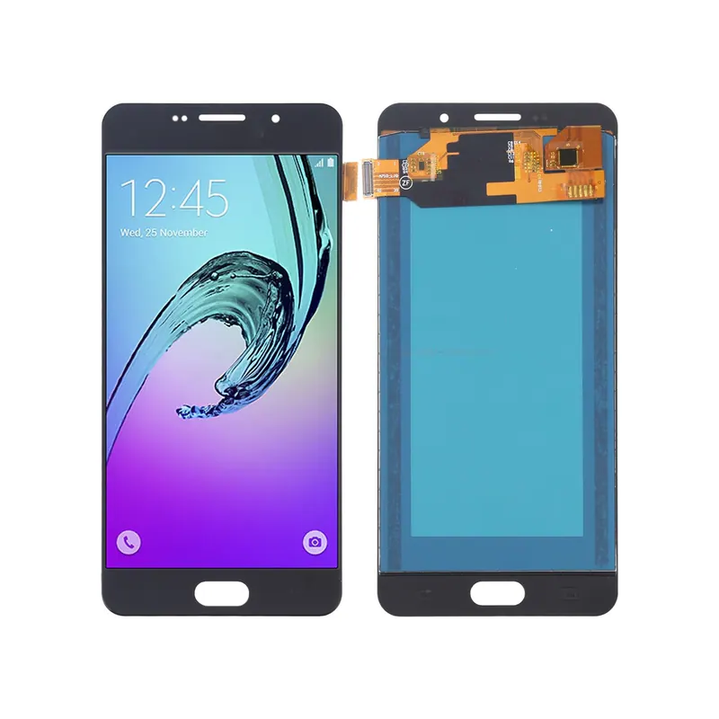 LCD Screen and Digitizer Full Assembly (TFT Material) for Galaxy A7 (2016), A710F, A710F/DS, A710FD, A710M, A710M/DS, A710Y/DS, A7100(Black) — image 1