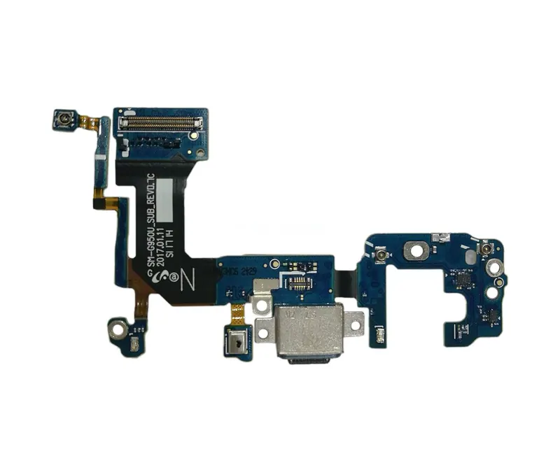For Galaxy S8 G950A / G950V / G950T / G950P / G950U Charging Port Flex Cable with Microphone — image 1