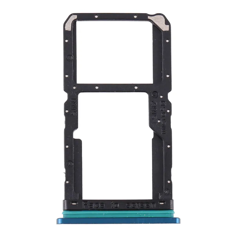 For OPPO Reno2 PCKM70 PCKT00 PCKM00 CPH1907 SIM Card Tray + SIM Card Tray / Micro SD Card Tray (Green) — image 1