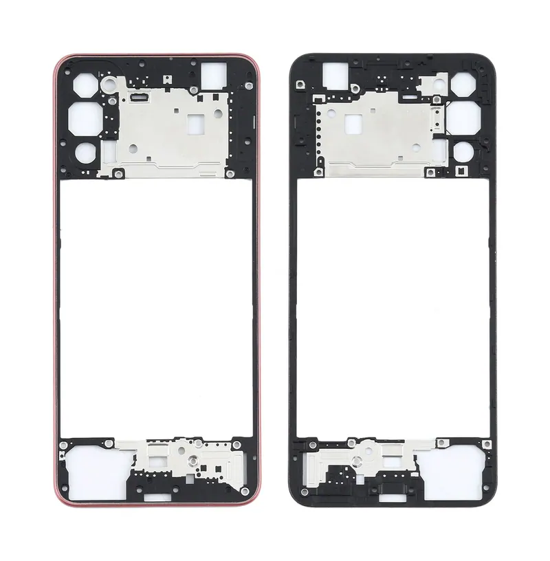 For OPPO Reno4 5G Back Housing Frame(Black) — image 1