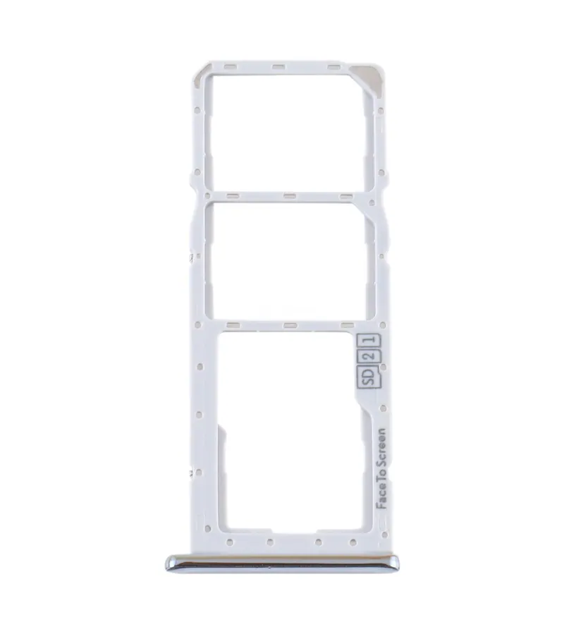 SIM Card Tray + SIM Card Tray + Micro SD Card Tray for Motorola One (P30 Play) XT1941(Silver) — image 1